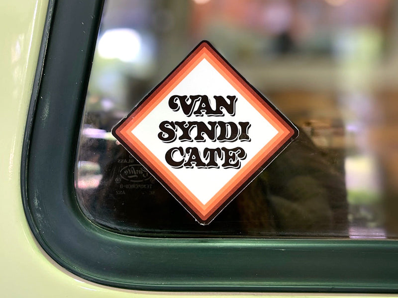 【VAN SYNDICATE】STICKER(ひし形)