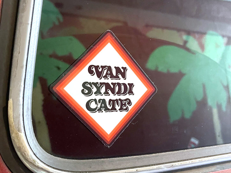 【VAN SYNDICATE】STICKER(ひし形)