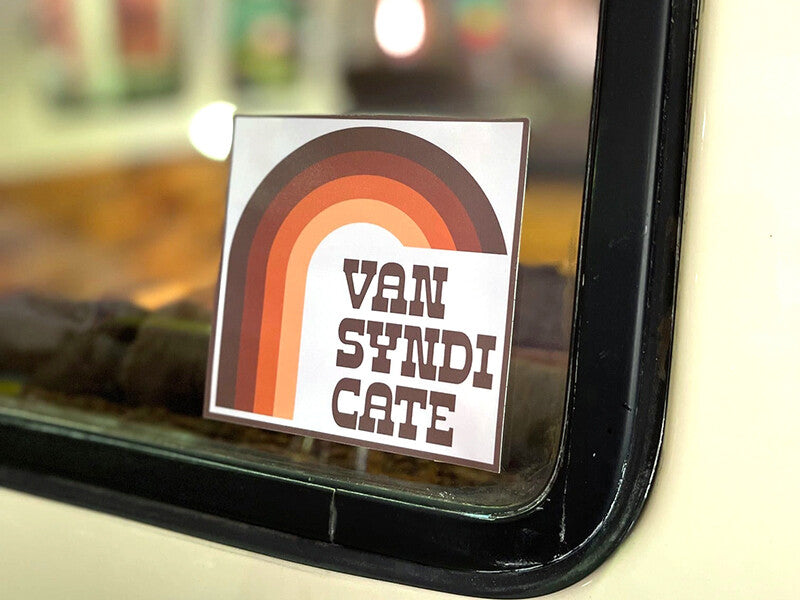 【VAN SYNDICATE】STICKER(レインボー)