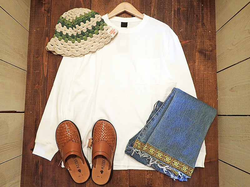 【GOHEMP】LOW POCKET TEE