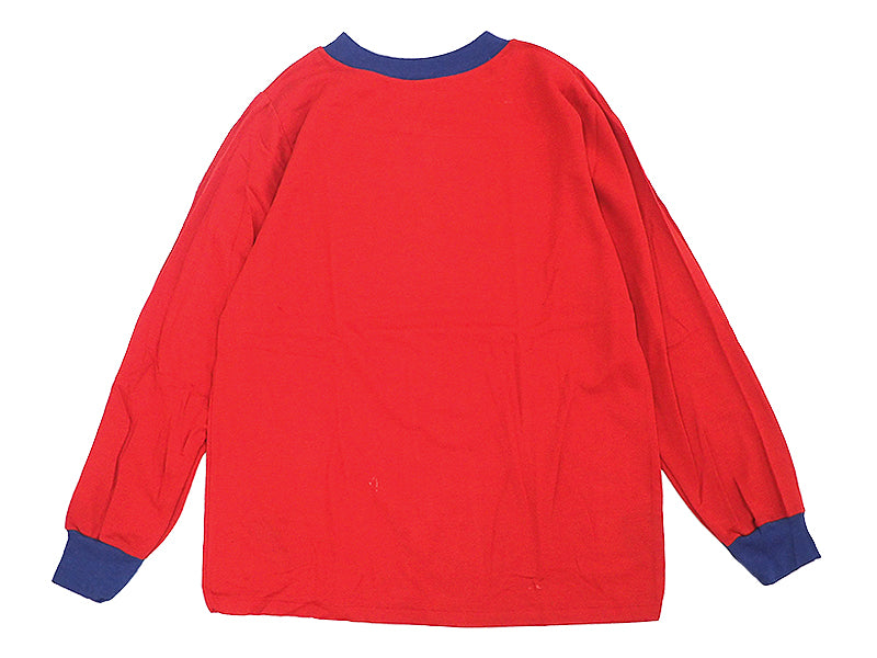DEADSTOCK RINGER L/S TEE (RED)