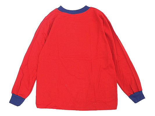 DEADSTOCK RINGER L/S TEE(RED)