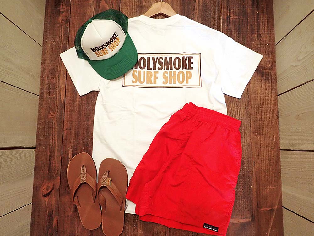 HOLYSMOKE Tシャツ "SURF SHOP"
