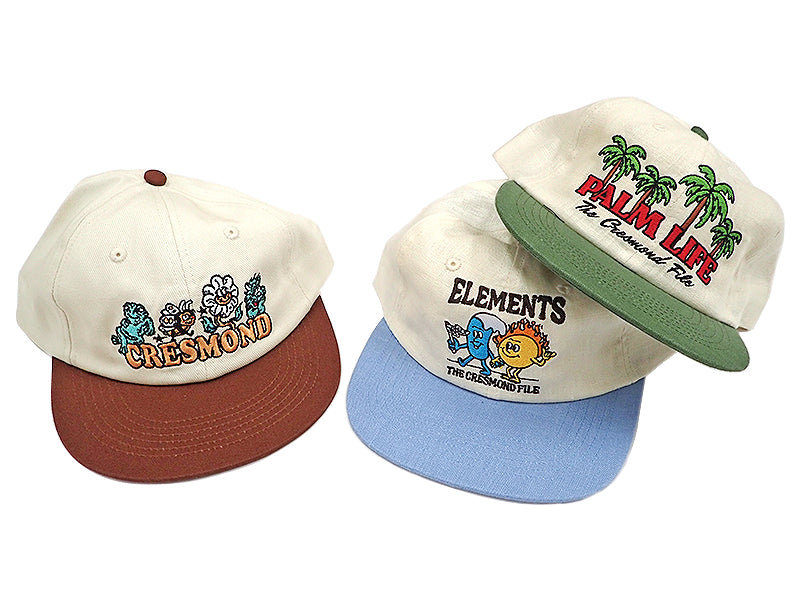 【THE CRESMOND FILE 】EMBROIDED CAP