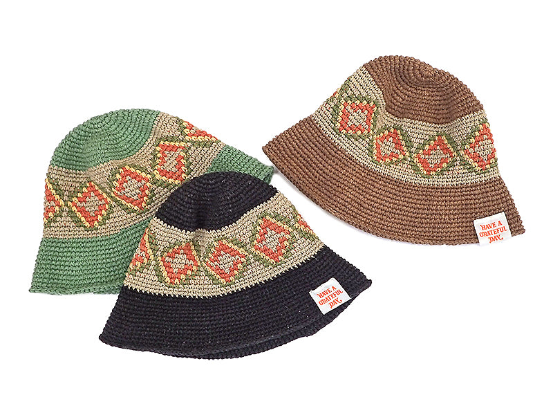 【HAVE A GRATEFUL DAY】CROCHET HAT