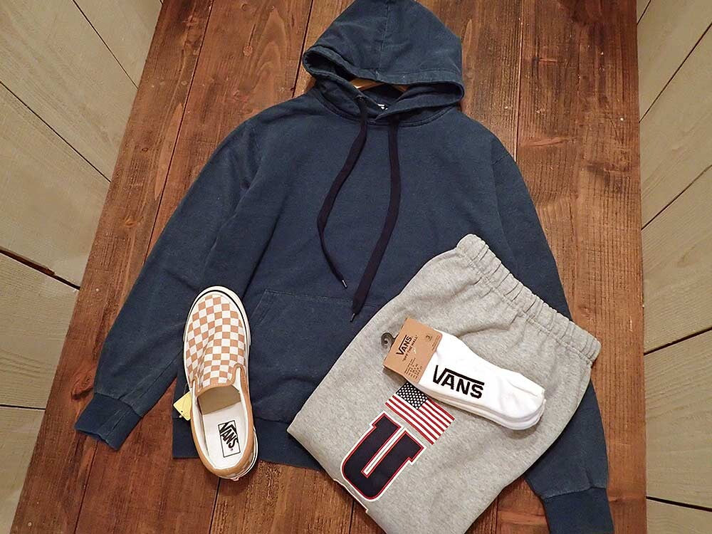 【TYCA】INDIGO PULLOVER HOODIE