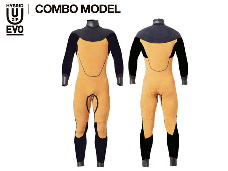 HYBRID U-ZIP EVO COMBO SEMI-DRY 3mm
