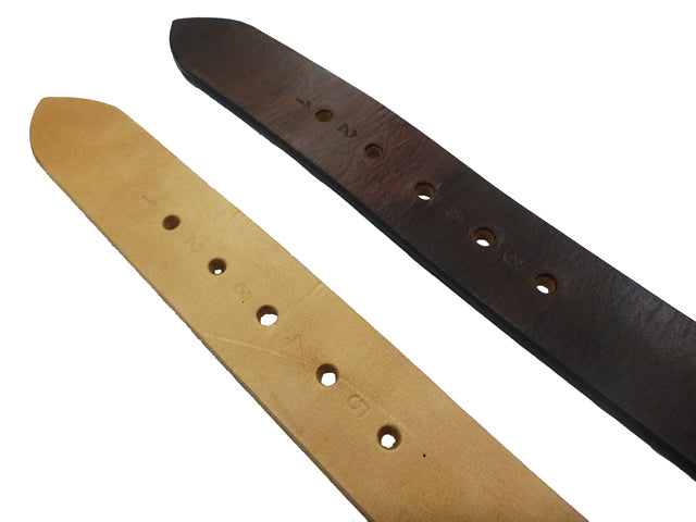 BRONSON LEATHER SQUARE BUCKLE BELT