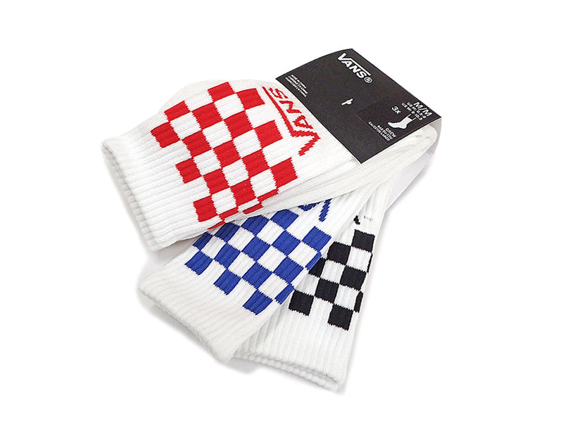 【VANS】CLASSIC CHECK CREW 3SET