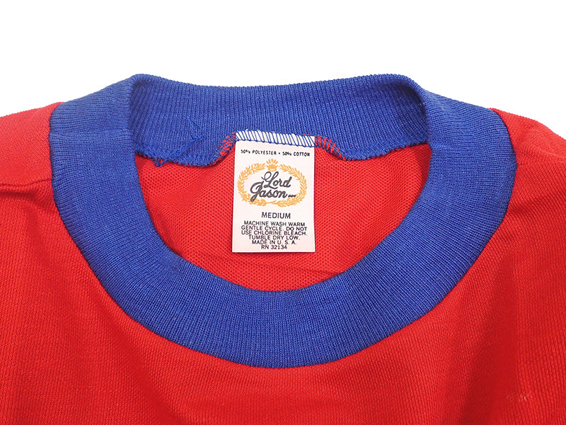 DEADSTOCK RINGER L/S TEE (RED)