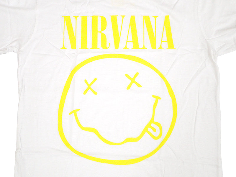 NIRVANA/HAPPY FACE S/S TEE