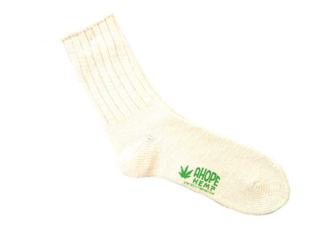 A HOPE HEMP COTTON × HEMP SOCKS
