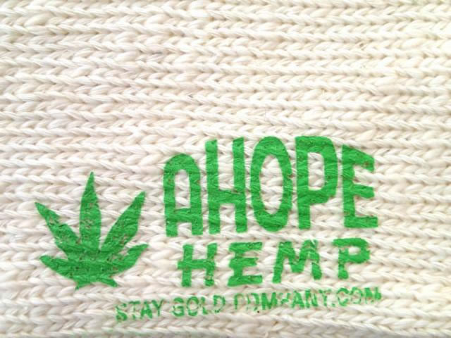 A HOPE HEMP COTTON × HEMP SOCKS