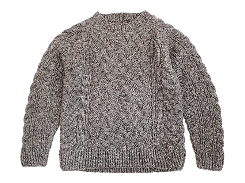 CANADIAN SWEATER Crew Neck Sweater(Gray)