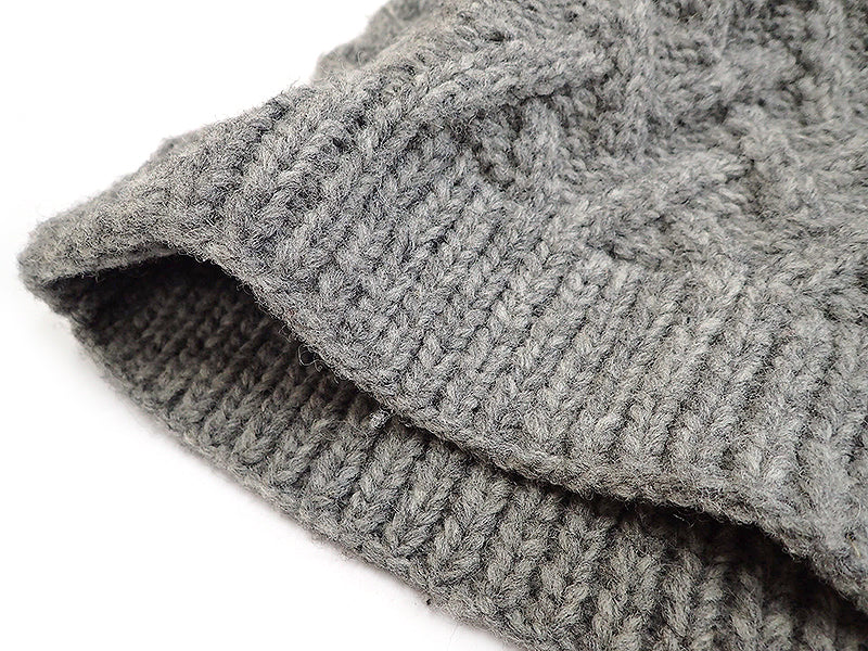 CANADIAN SWEATER Crew Neck Sweater(Gray)
