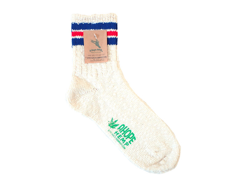 A HOPE HEMP COTTON × HEMP LINE SOCKS