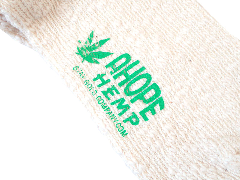 A HOPE HEMP COTTON × HEMP LINE SOCKS