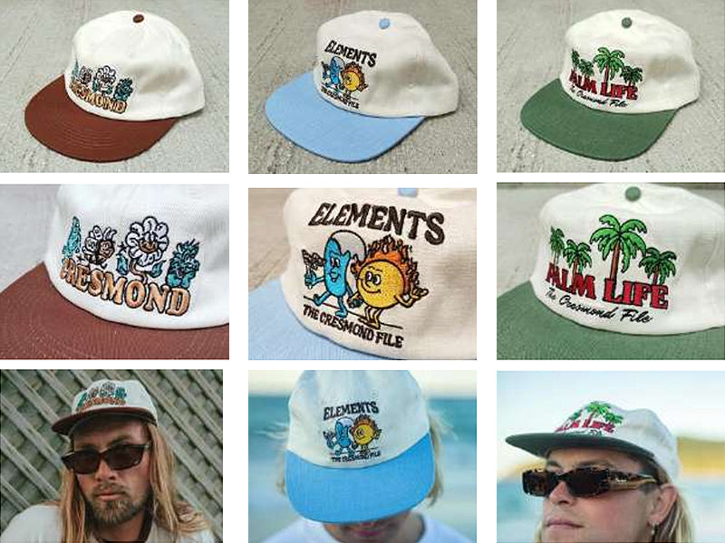 【THE CRESMOND FILE 】EMBROIDED CAP