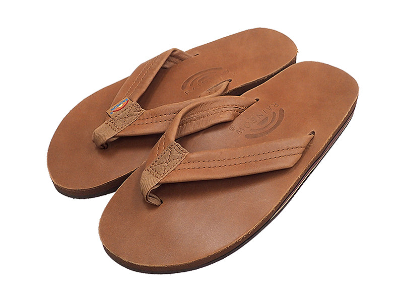 Rainbow Sandals Classic Leather Double Layer"Tan"