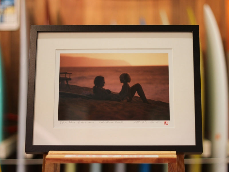 Mitsuyuki Shibata Surf Photo "John John & Mama"