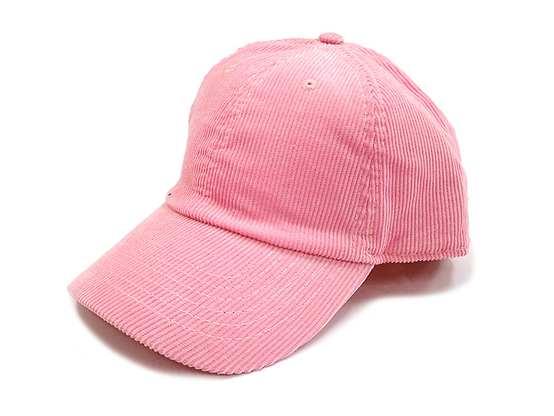 New Hattan Coduroy 6 Panel Cap