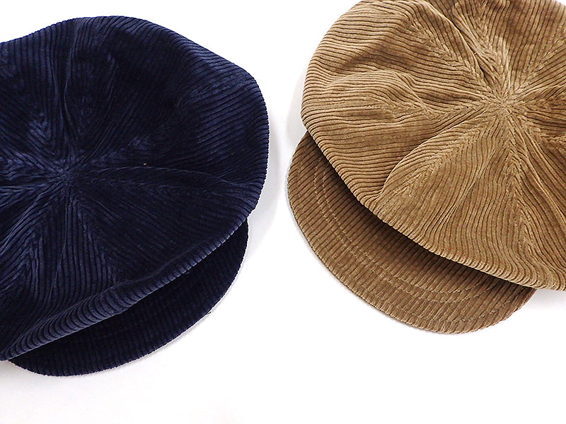 【GO WEST】8 PANEL CORDUROY CASQUETTE