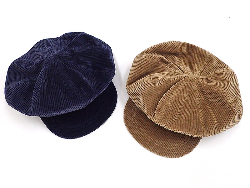 【GO WEST】8 PANEL CORDUROY CASQUETTE
