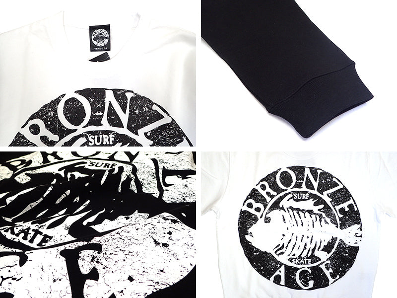 【BRONZE AGE】FRONT LOGO CREW SWEAT