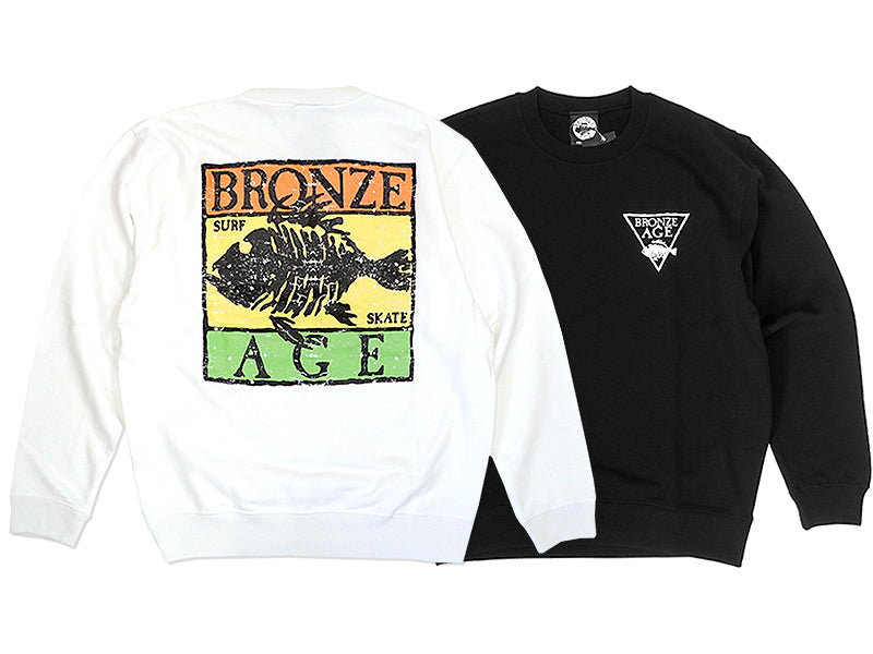 【BRONZE AGE】RASTA LOGO CREW SWEAT