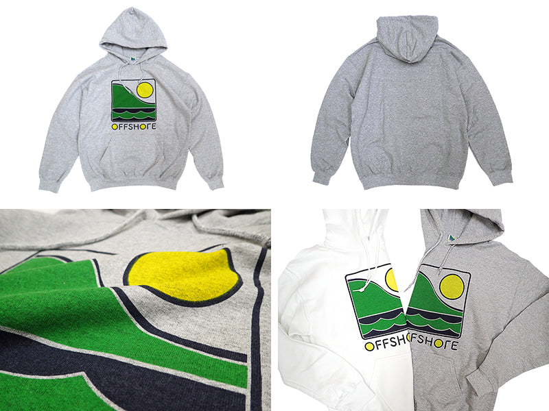 【OFF SHORE】COLOR LOGO HOODIE