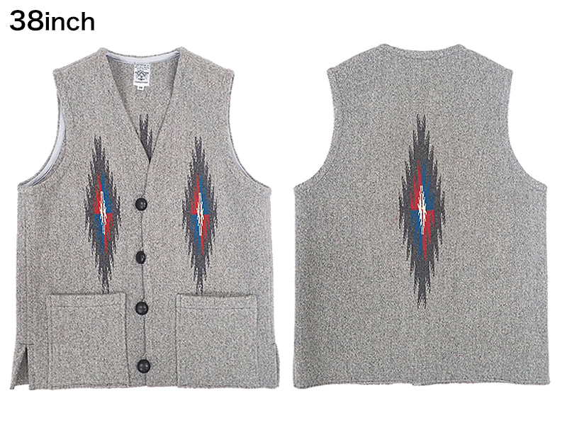 【ORTEGA'S】SQUARE CHIMAYO VEST