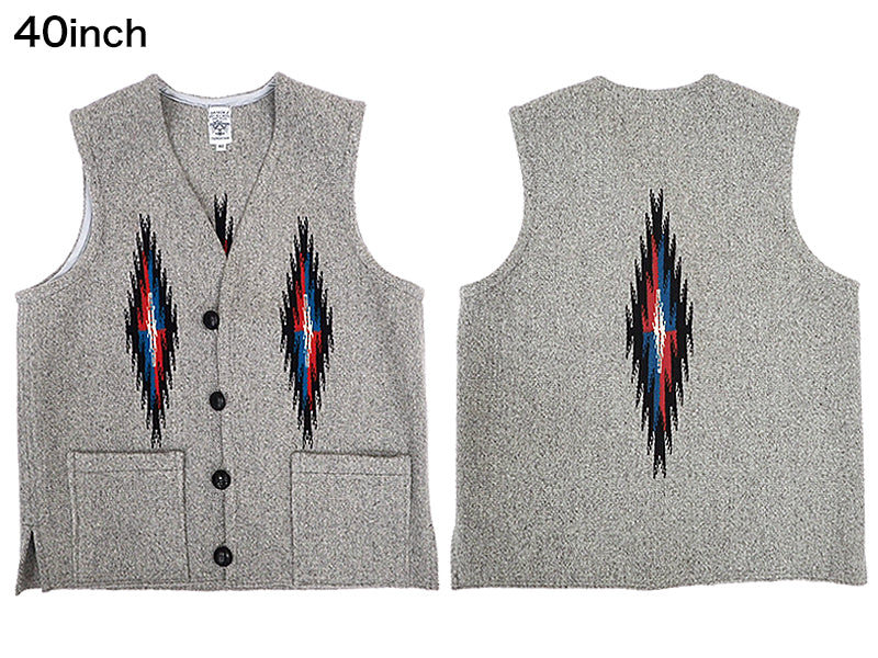 【ORTEGA'S】SQUARE CHIMAYO VEST