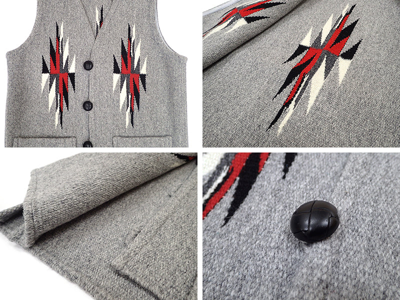 【ORTEGA'S】SQUARE CHIMAYO VEST