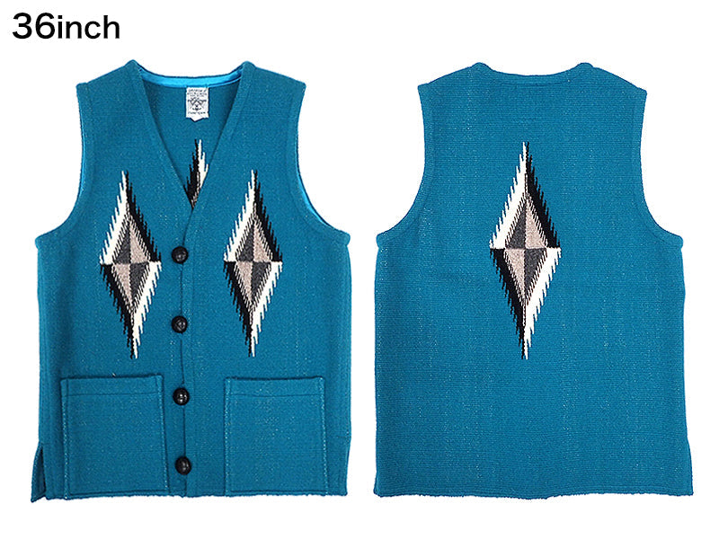 【ORTEGA'S】SQUARE CHIMAYO VEST