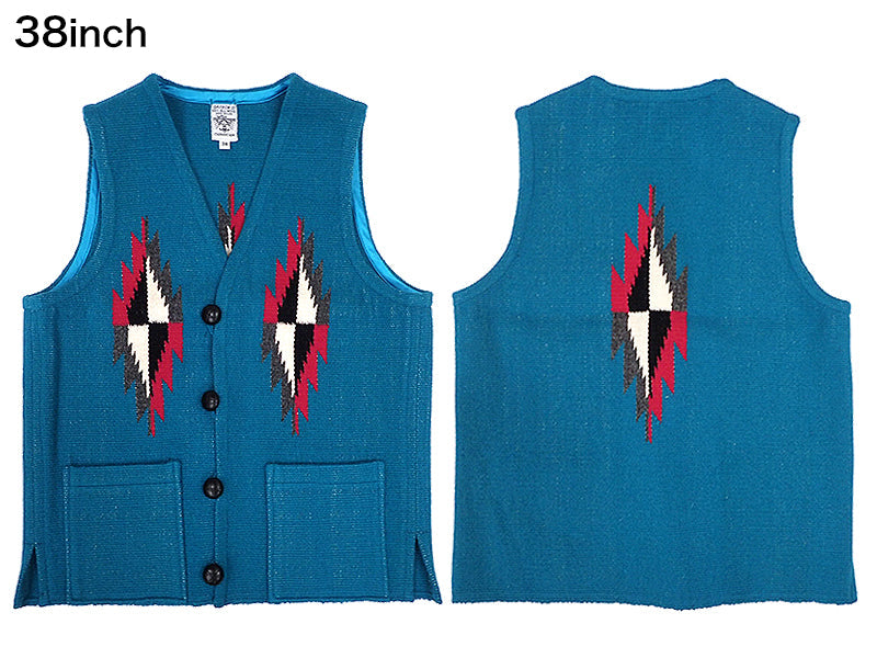 【ORTEGA'S】SQUARE CHIMAYO VEST