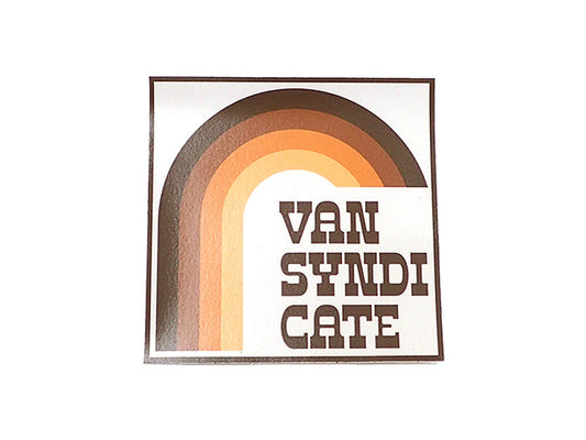 【VAN SYNDICATE】STICKER(レインボー)
