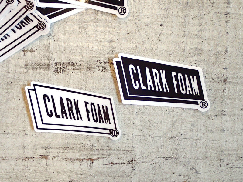 【CLARK FOAM】LOGO STICKER(Small)