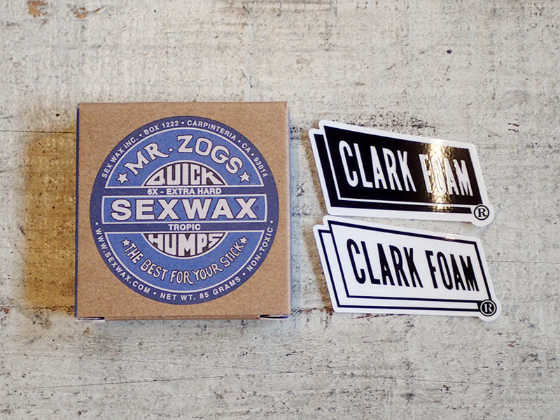 【CLARK FOAM】LOGO STICKER(Small)
