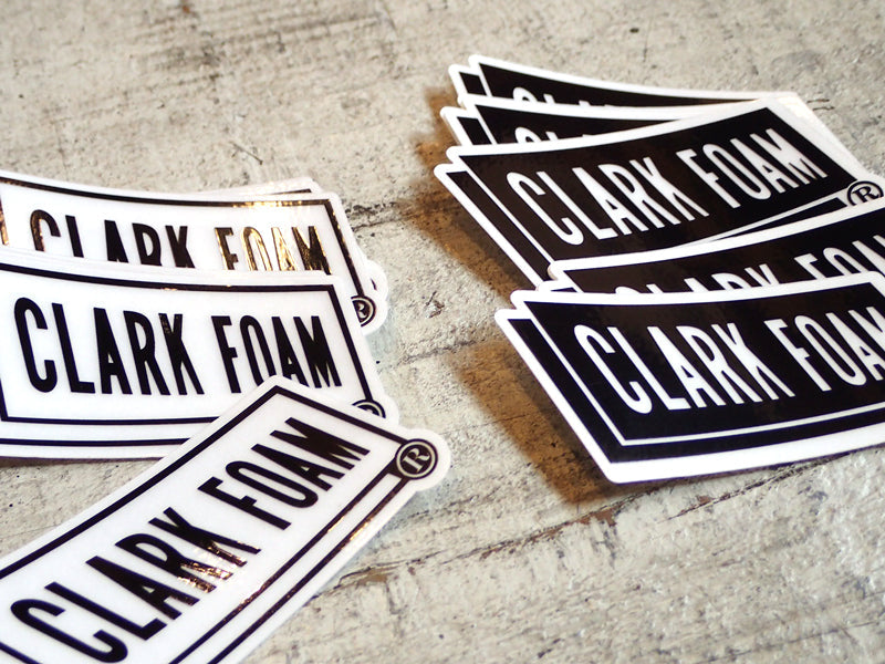 【CLARK FOAM】LOGO STICKER(Small)