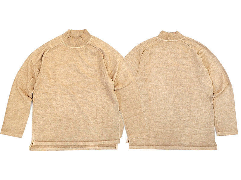【Good On】L/S HEAVY JERSEY MOCK NECK TEE