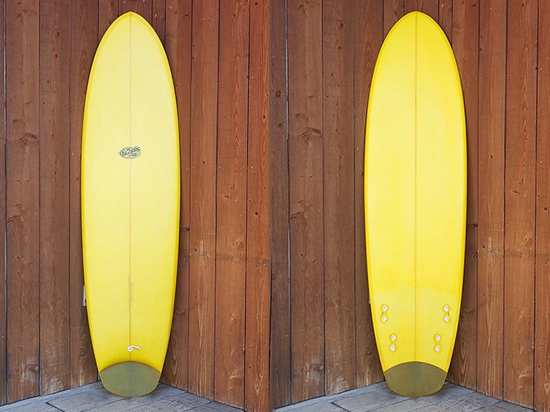 SHAPES AND HULLS/FLEX TAIL HULL STUBBIE QUAD 6'10"