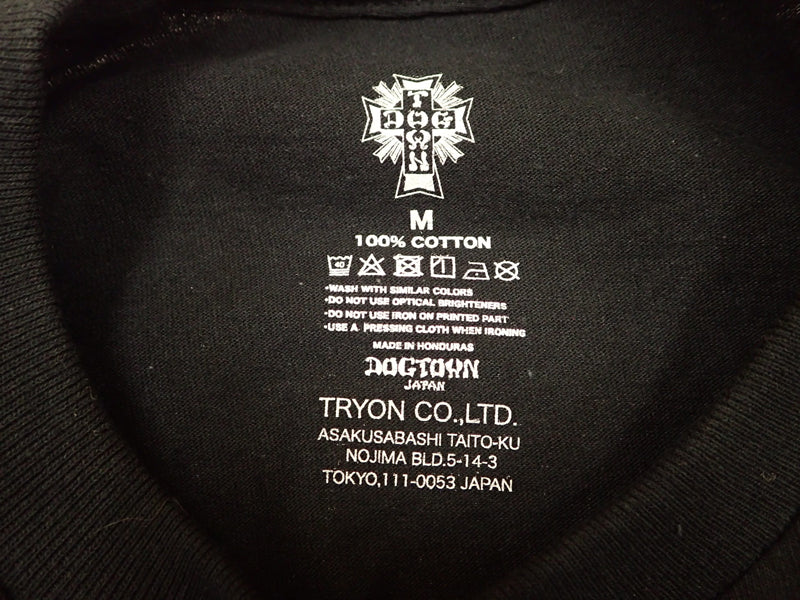 【DOG TOWN】CROSS LOGO L/S TEE