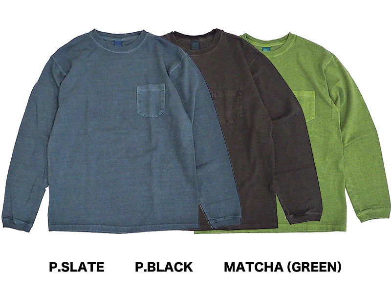 【Good On】L/S POCKET CREW TEE