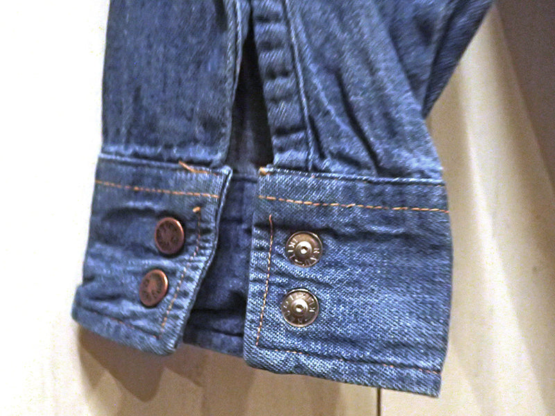 『WRANGLER』Chambray shirt