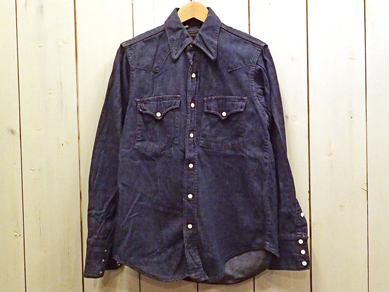 『ROE BUCKS』Western denim shirt