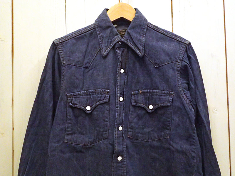 『ROE BUCKS』Western denim shirt