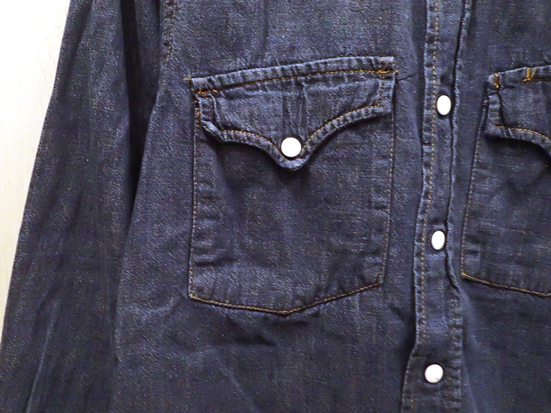 『ROE BUCKS』Western denim shirt