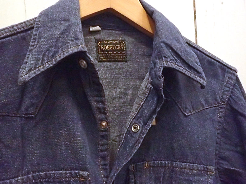 『ROE BUCKS』Western denim shirt