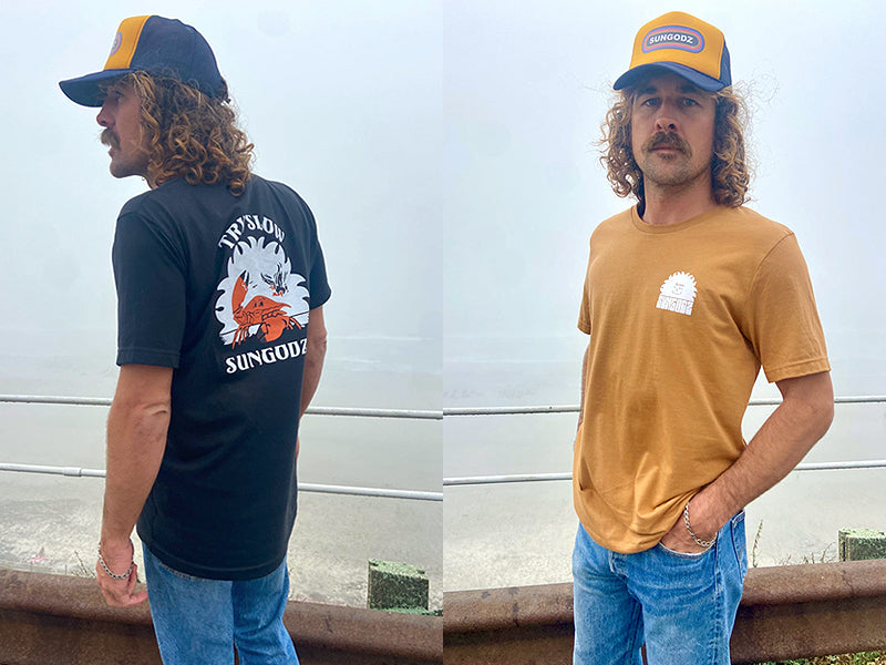 【SUN GODZ CALIFORNIA】TRY SLOW S/S TEE