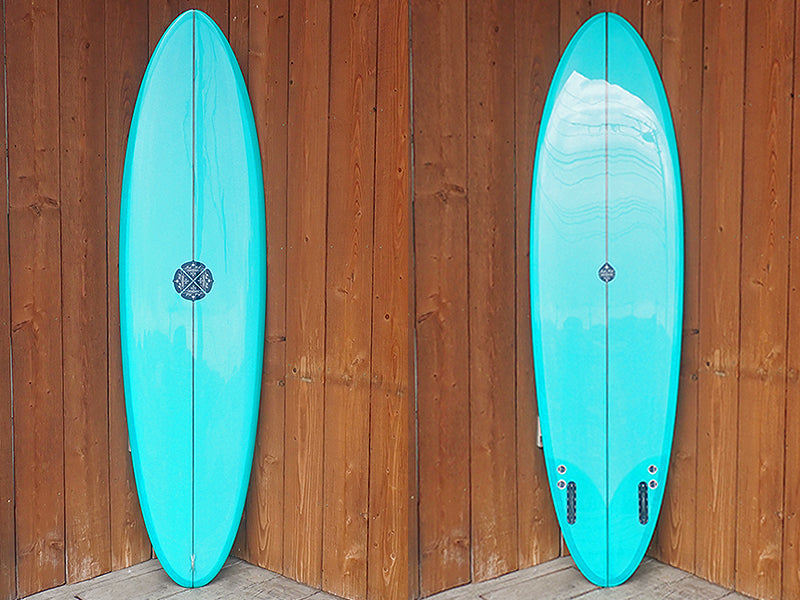 Bat Tail Egg Twinzer 6'10"